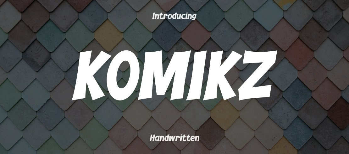 KOMIKZ Font