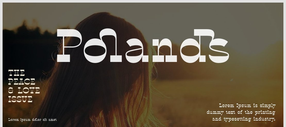 Polands Font