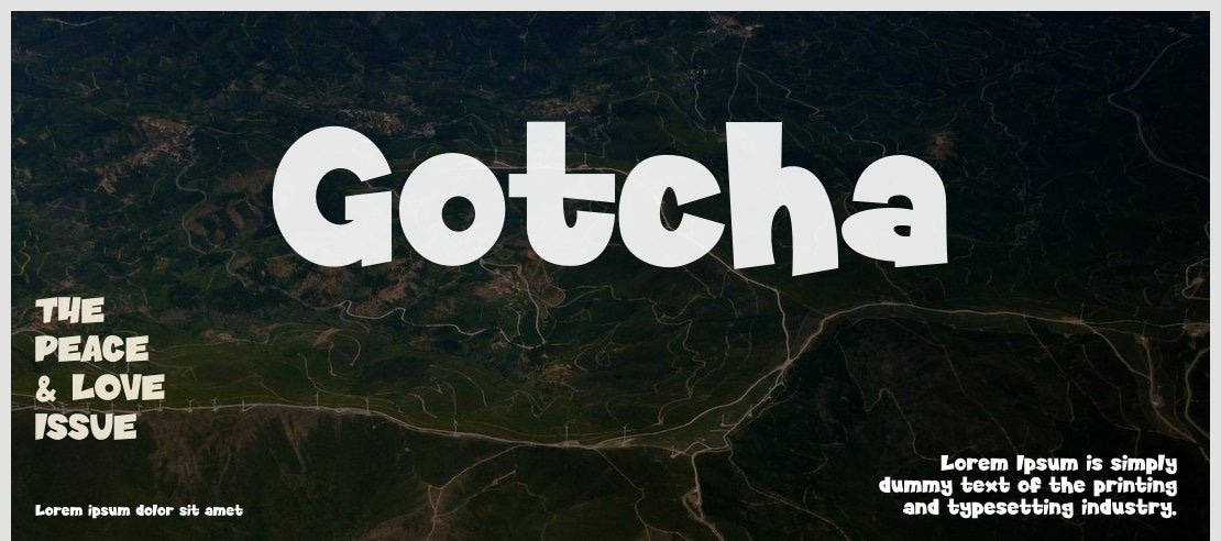 Gotcha Font