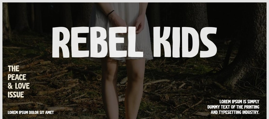 Rebel Kids Font