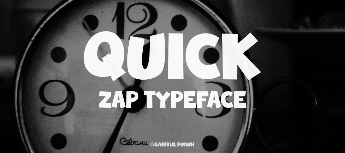 Quick Zap Font