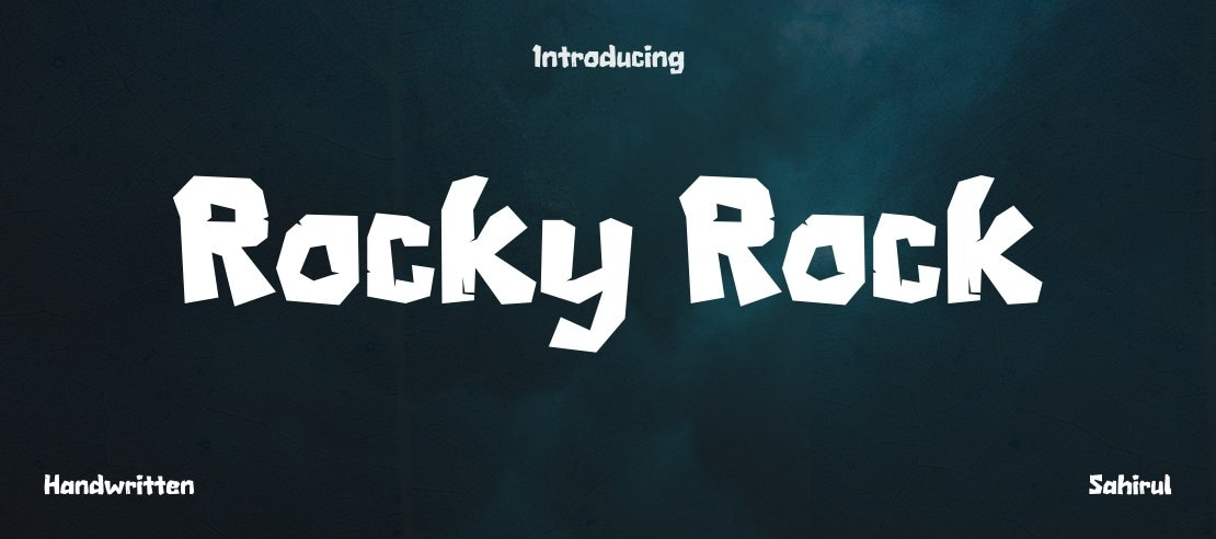 Rocky Rock Font
