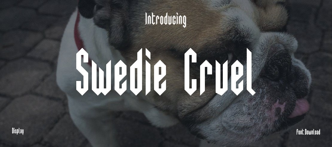 Swedie Cruel Font