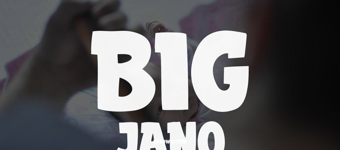 Big Jano Font