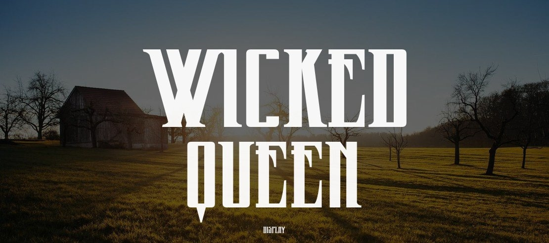 Wicked Queen Font