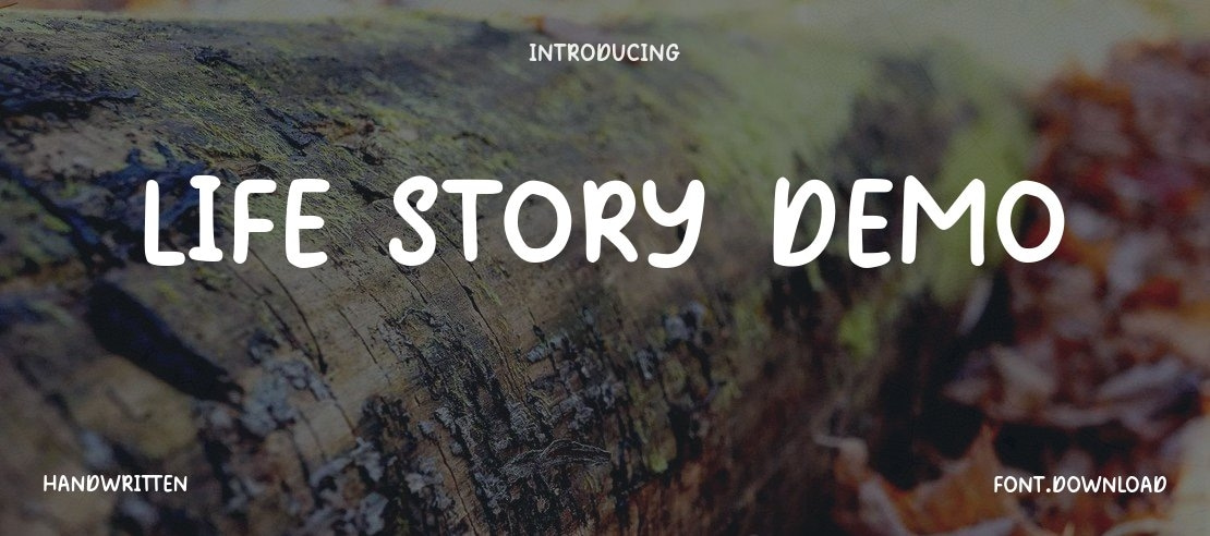 Life Story Demo Font