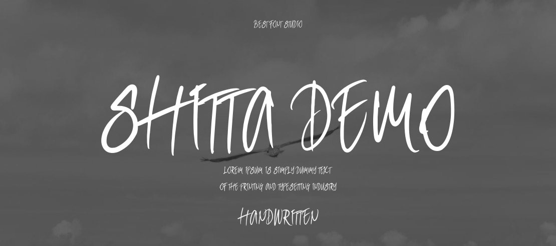 shitta demo Font