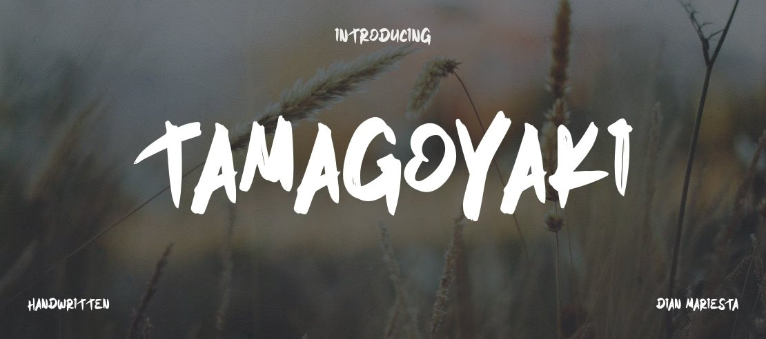 Tamagoyaki Font