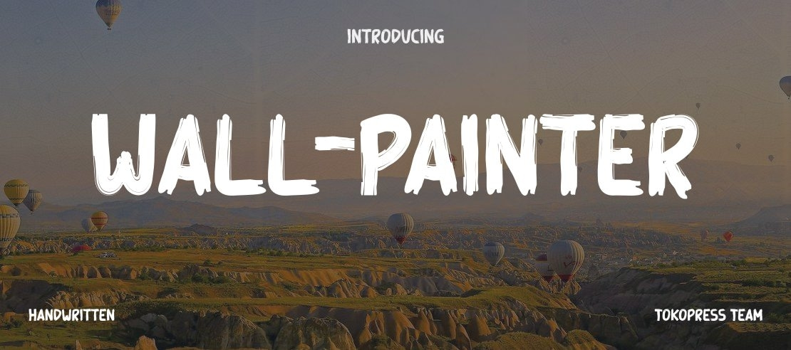 Wall-Painter Font