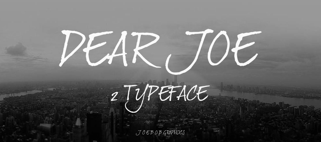 dearJoe 2 Font