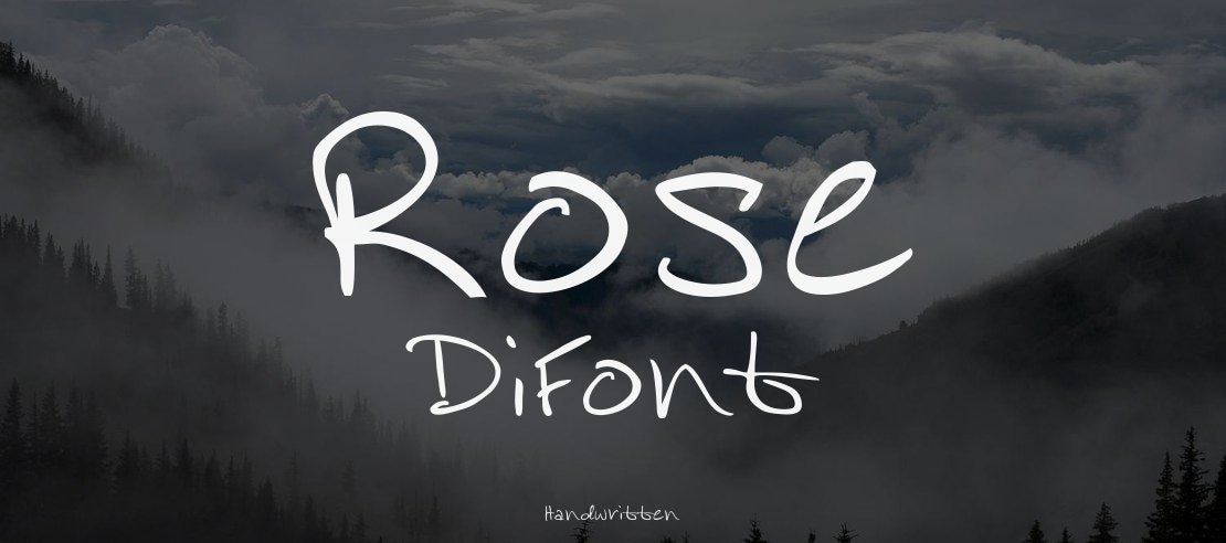 Rose DiFont Font