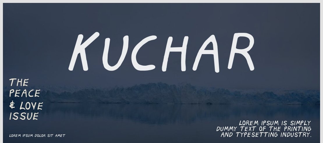 KUCHAR Font