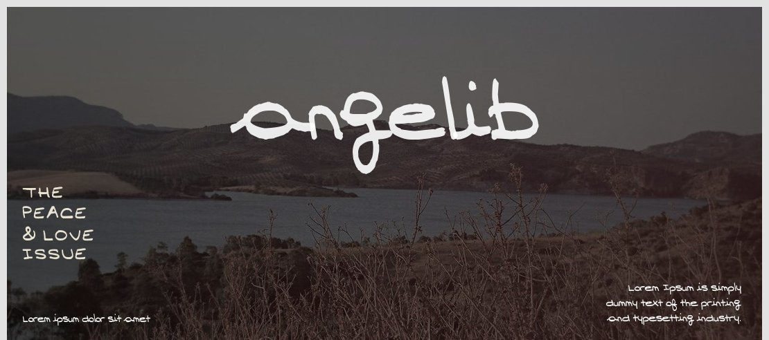 angelib Font