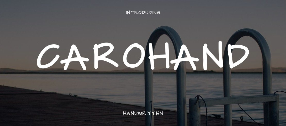 CaroHand Font
