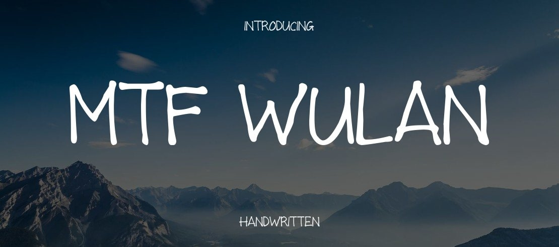 MTF Wulan Font