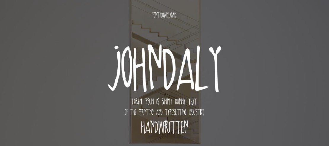 JohnDaly Font