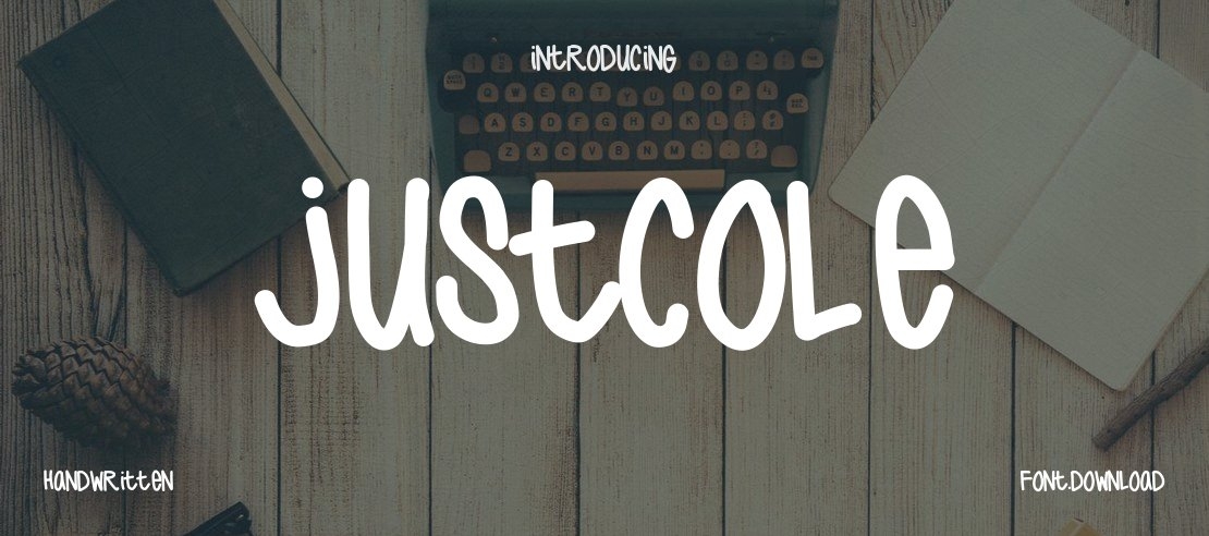 JustCole Font