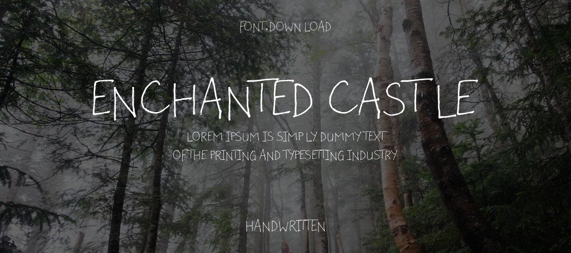 Enchanted Castle Font