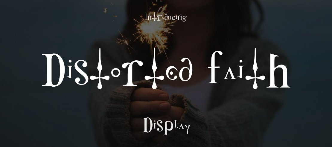 Distorted Faith Font