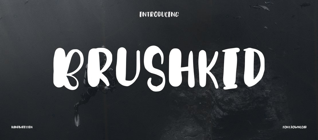 BRUSHKID Font