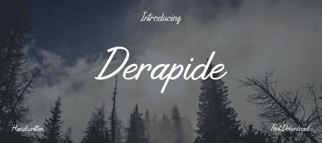 Derapide Font