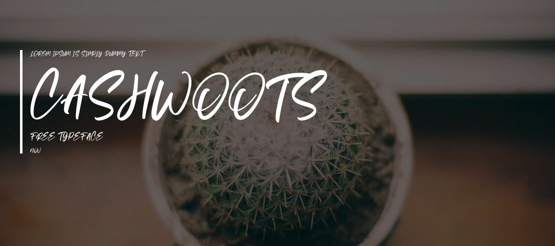 Cashwoots Free Font