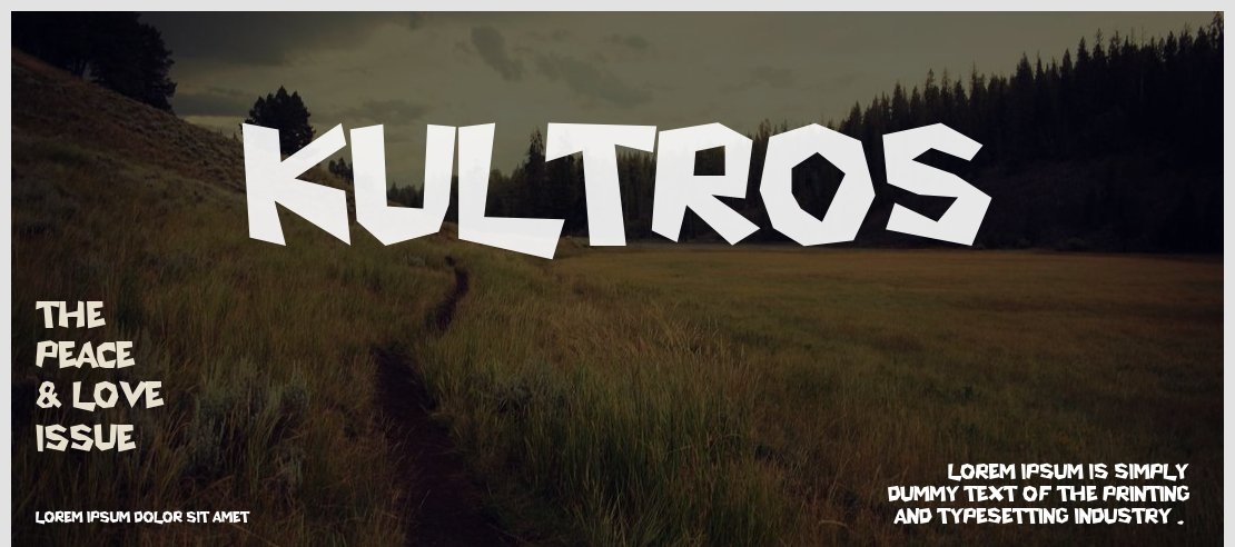 Kultros Font