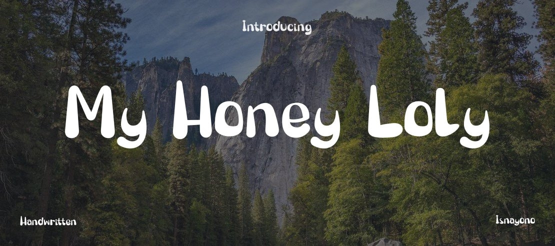 My Honey Loly Font