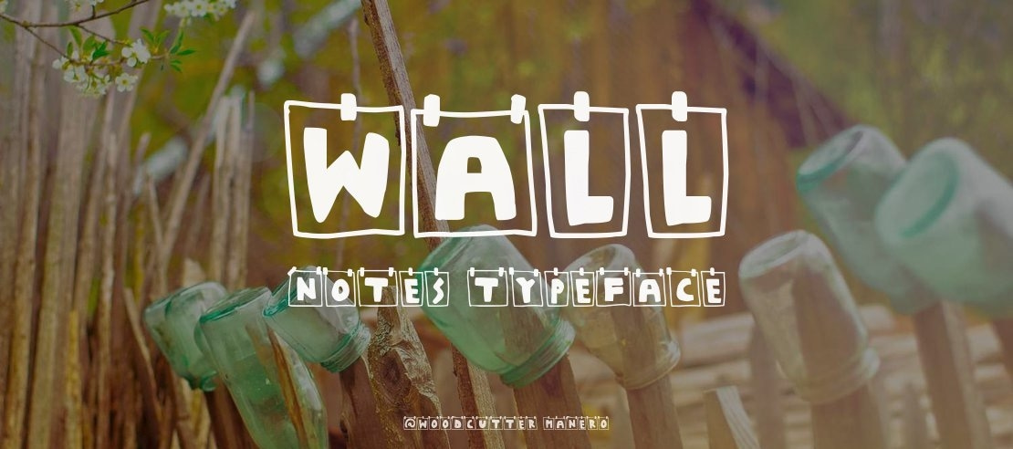 Wall Notes Font