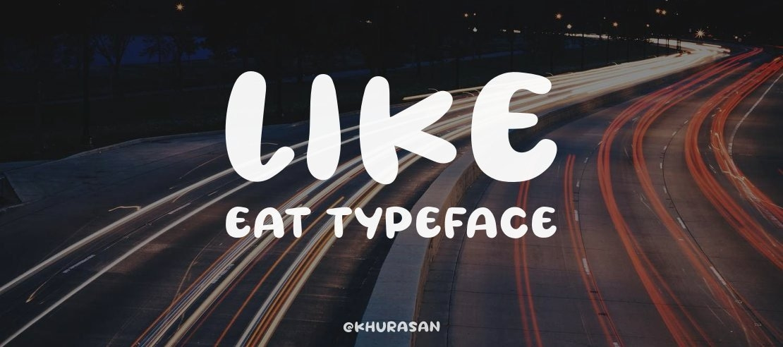 Like Eat Font