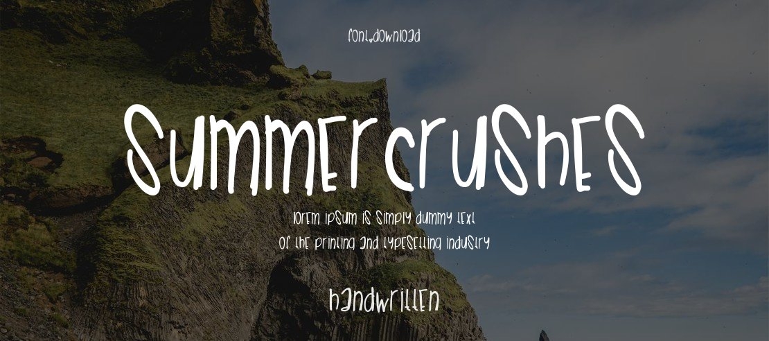 SummerCrushes Font