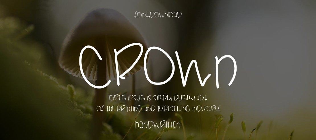 Crown Font