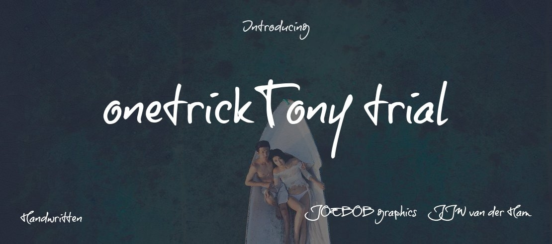 onetrickTony trial Font