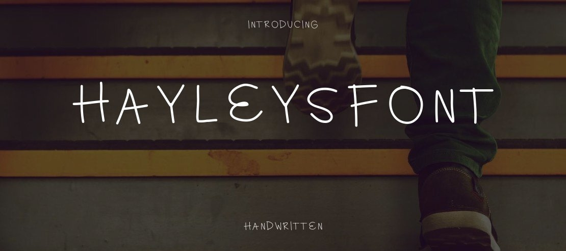 HayleysFont Font