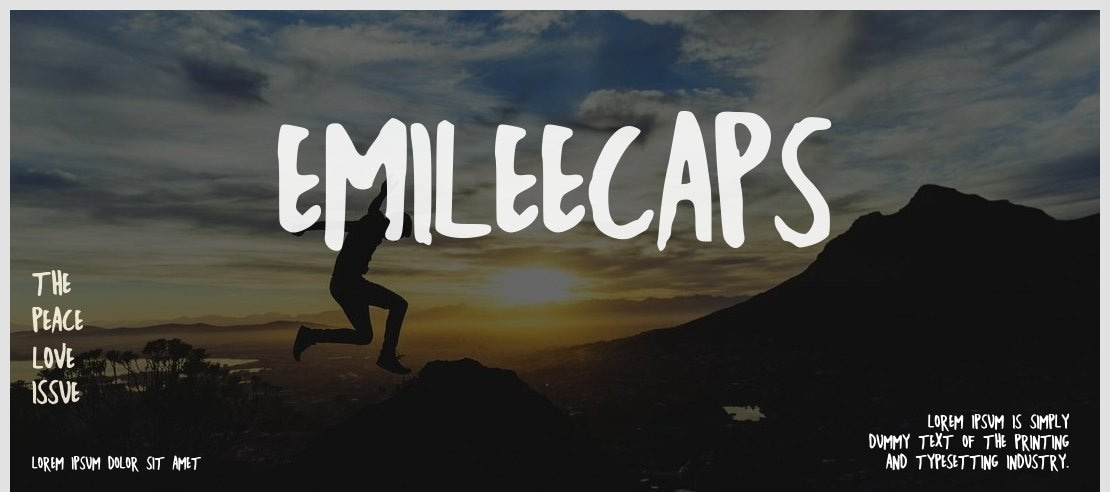 EmileeCaps Font