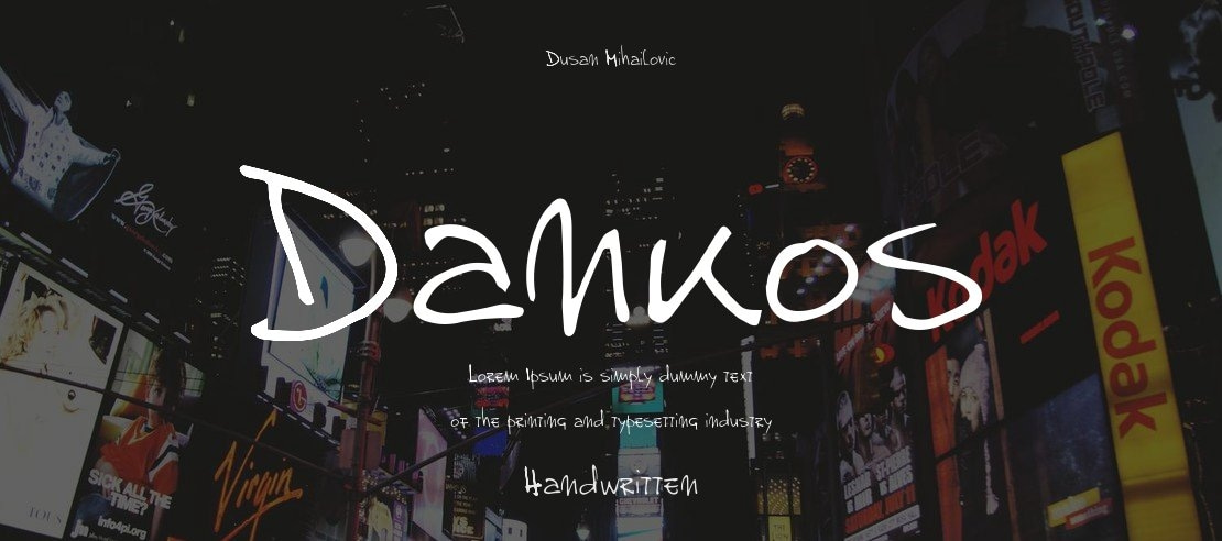 Dankos Font