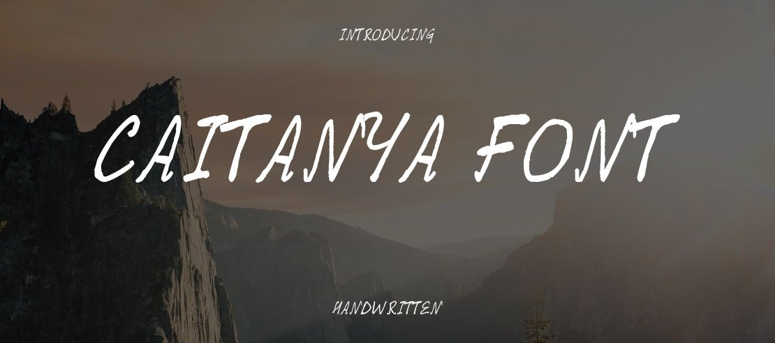 Caitanya font