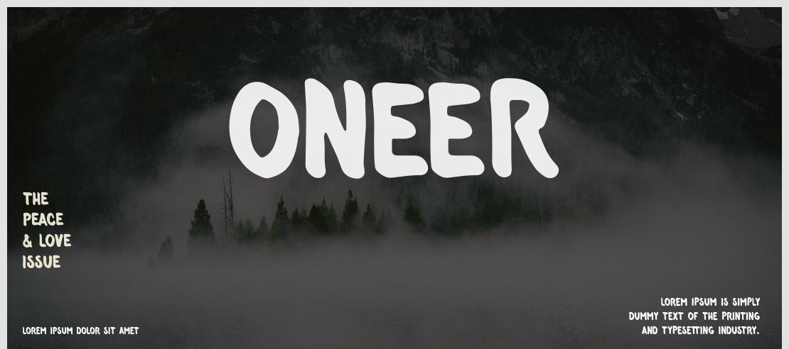 Oneer Font