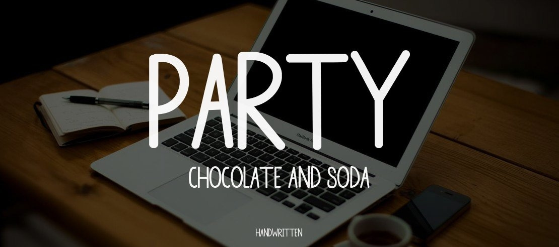 Party Chocolate and Soda Font