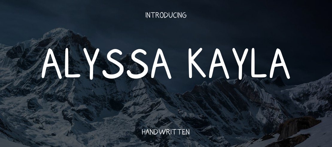 Alyssa Kayla Font