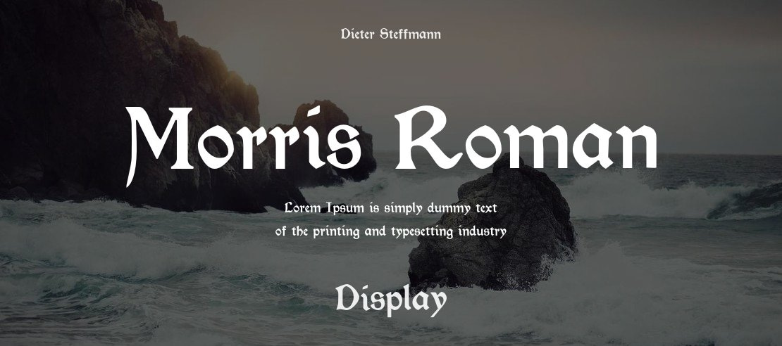 Morris Roman Font Family