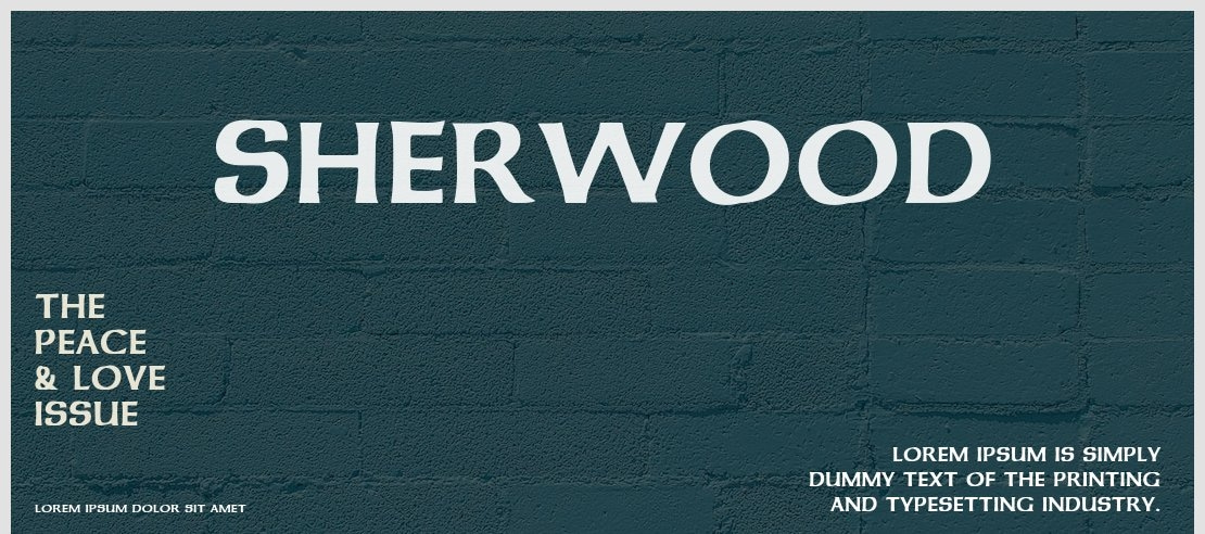 Sherwood Font