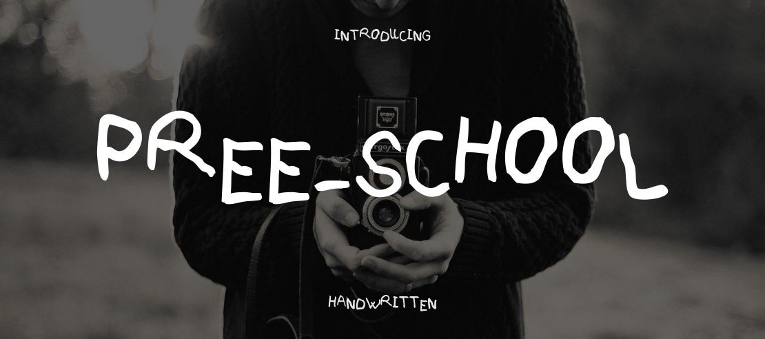 pree-school Font