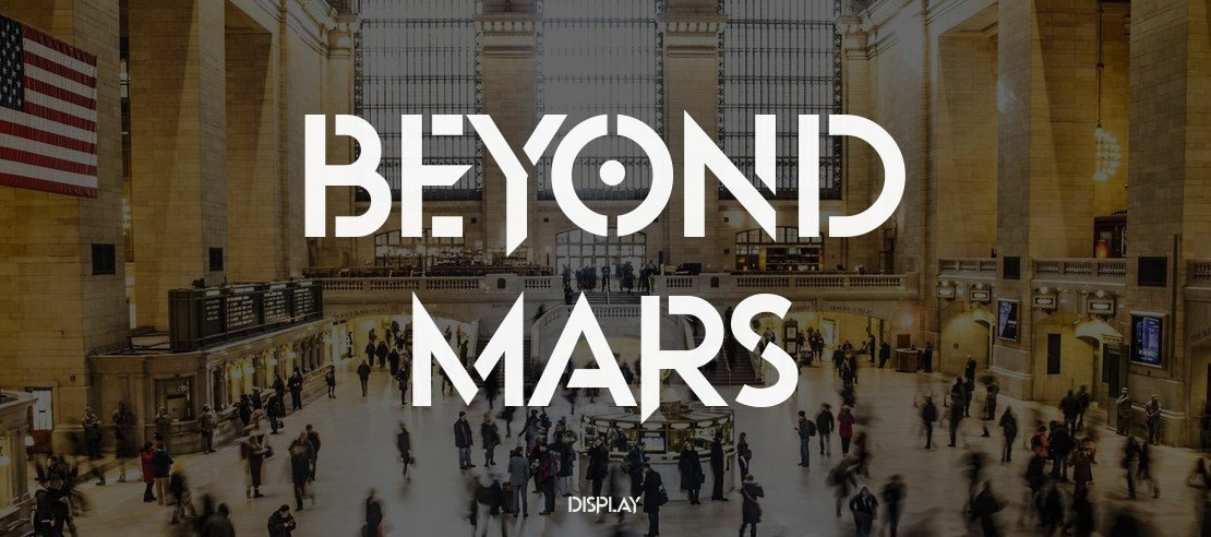 Beyond Mars Font Family