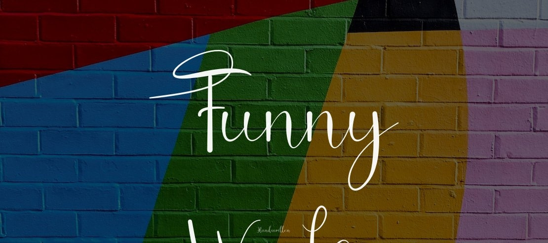 Funny Words Font