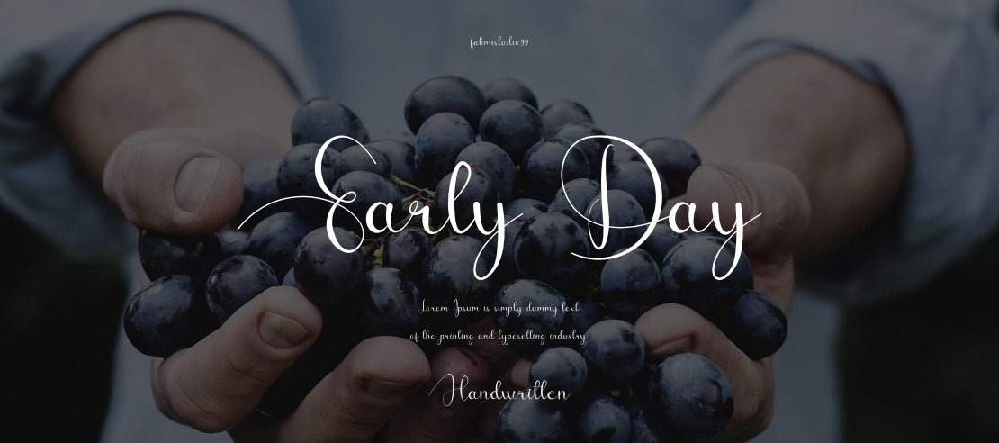 Early Day Font