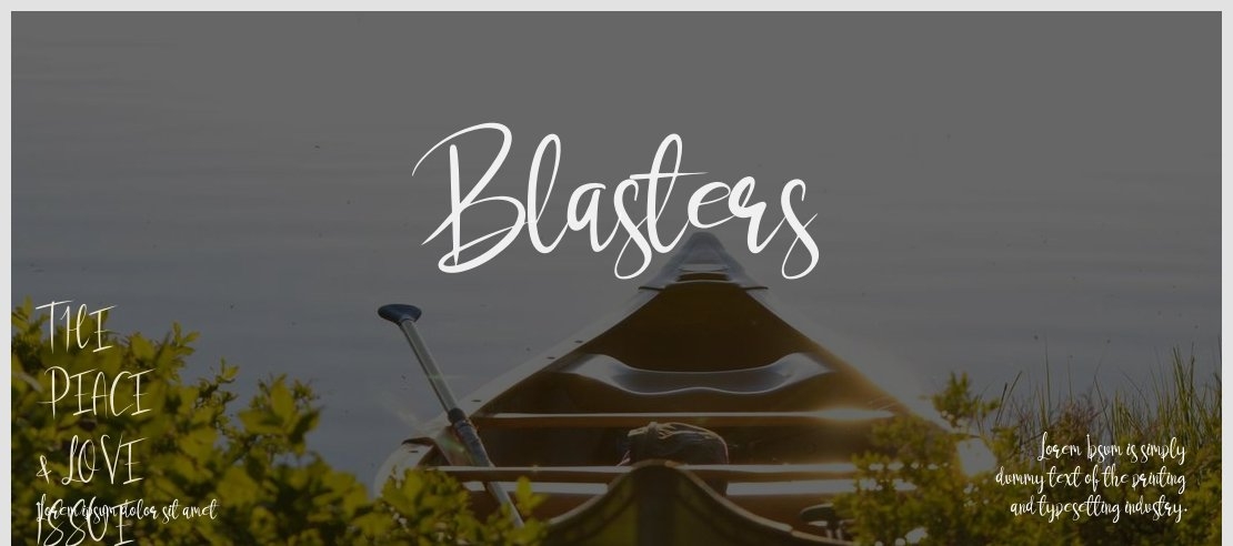 Blasters Font