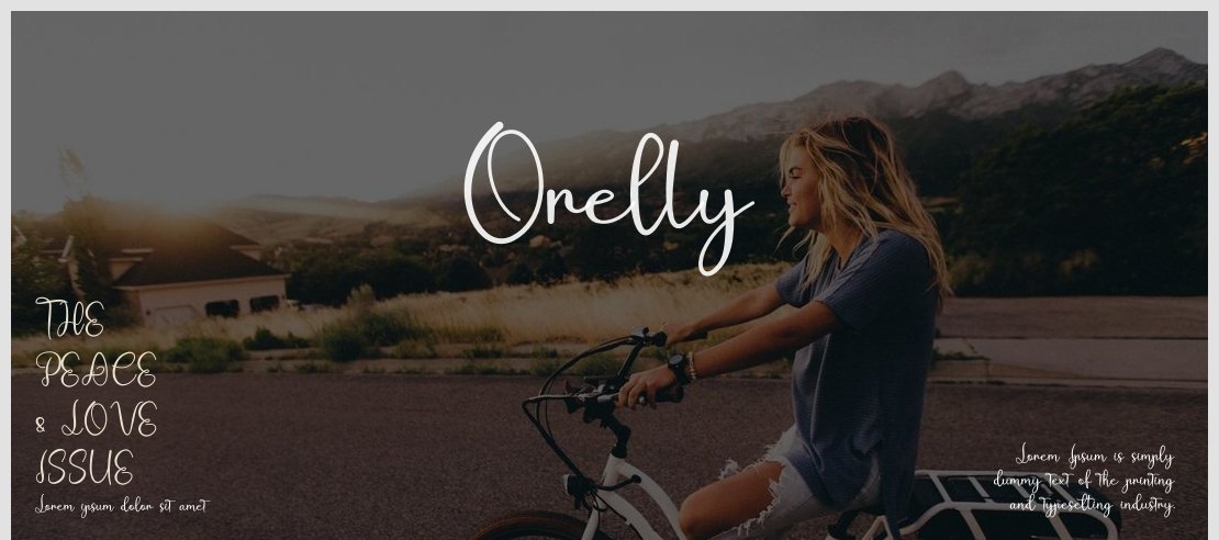 Orelly Font
