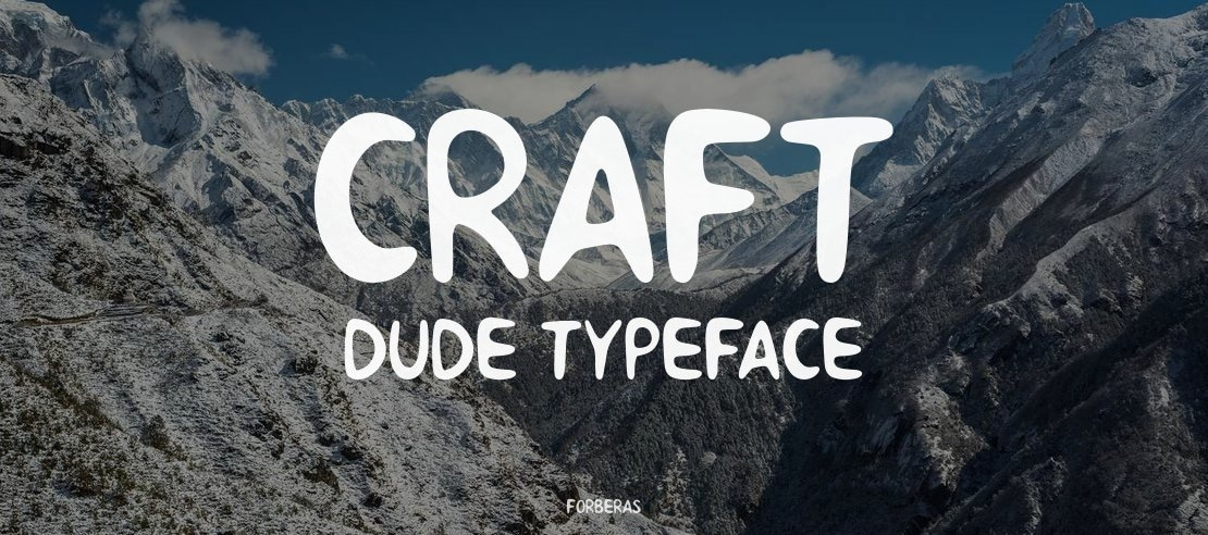 Craft Dude Font
