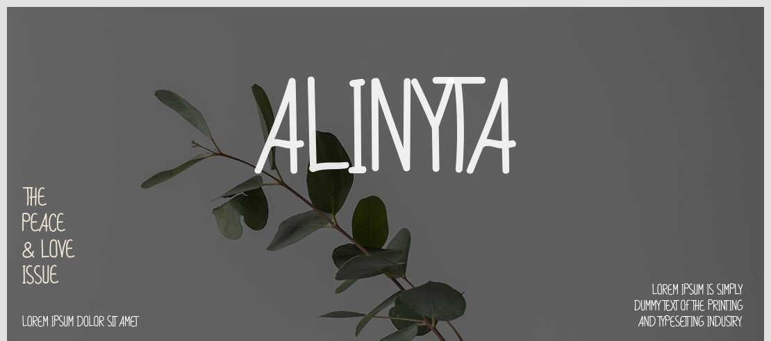 Alinyta Font